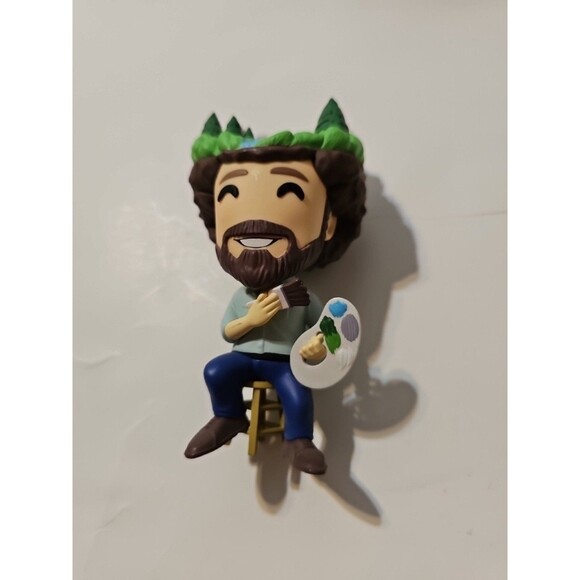 Bob Ross Vinyl Collectible Action Figure Youtooz Rare and Phunny Plush Set of 2 - Picture 7 of 12
